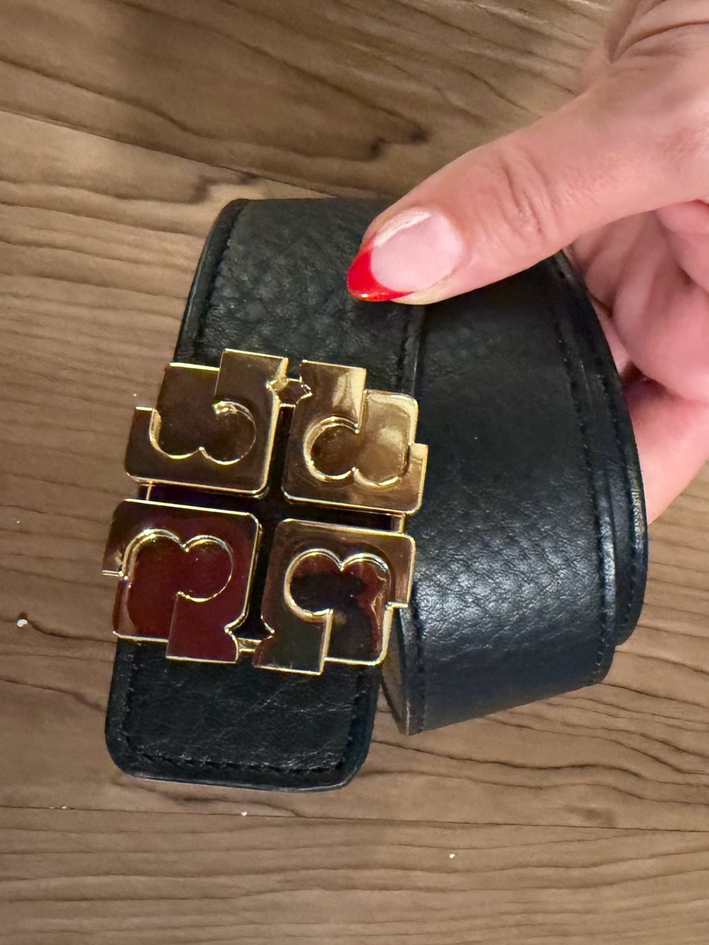 Black Belt with Gold Buckle | size 30-34